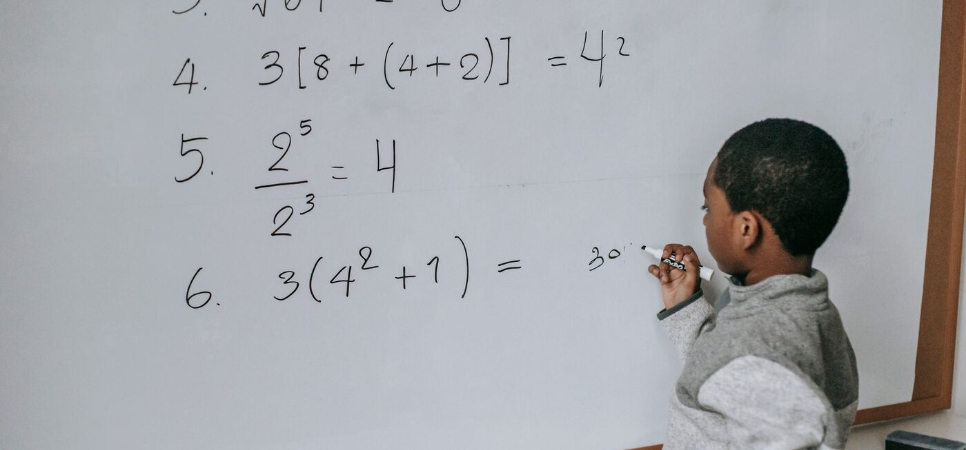 Students in a math and science program